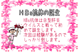 HBs抗体の誕生